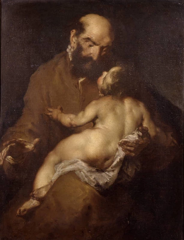 San Giuseppe e Gesù Bambino - Accademia Carrara, Bergamo